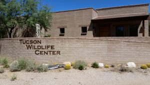 The exterior of the Tucson Wildlife Center in Tucson, Arizona.
